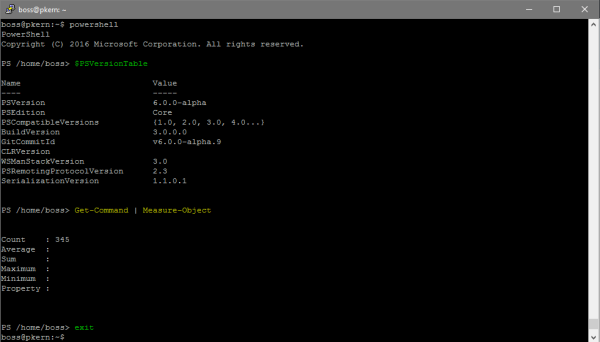 Interaktive PowerShell Interaktive PowerShell