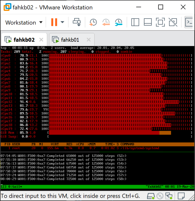 VMware FAH Appliance: Making Of F@H-Stats