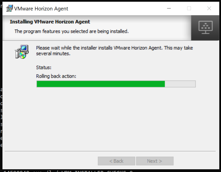 Horizon Agent: The Rollback. Horizon Agent: Rollback.