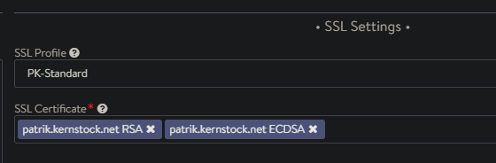 ECDSA and RSA ECDSA and RSA